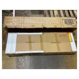 COSTWAY Electric Fireplace TV Stand for TVs Up to 65 Inches, 1400W Heater Insert with Remote Control, 6H Timer, 3-Level Flame, Overheat Protection and CSA Certification, Adjustable Shelves, Brown 16"D