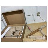 Tangkula Teak Wood Outdoor Dining Chair, Patio Wooden Rustic Accent Armchair w/Webbing Seat & Backrest, for Living Room, Balcony, Porch, Backyard, Lawn, Poolside, Garden, Deck (Natural,1)