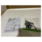 Moccha 36" Round Dining Table for 4 - Rubber Wood Kitchen Table with Intersecting Trestle Legs, Vintage Bar Table, Farmhouse Dining Room Tables for Dinette, Small Space, Restaurant, Bistro (Oak)