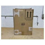 Costway 5.5 lbs. 0.6 cu. ft. Top Load Washer Portable Mini Compact Washing Machine in Gray Dryer Gravity Drain