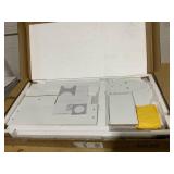 Costway Kids Study Desk Children Writing Table with Hutch Drawer Shelves and Keyboard Tray 35.5