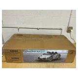 INFANS 2 Seater Kids Ride on Car, 12V 4WD Licensed Lamborghini Veneno Powered Electric Vehicle with Hydraulic Doors, Rocking Mode, Adjustable Speeds, Remote Control, MP3, Headlight