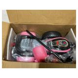 HONEY JOY Pink Kids Motorcycle, 6V Battery Powered Toddler Chopper Motorbike Ride On Toy w/Horn & Headlight, Foot Pedal, 3-Wheel Mini Electric Motorcycle for Kids, Gift for Boys Girls(Pink)