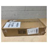 Costway Garden Plant Planter Wooden Wagon Planter W/ Wheel Garden Yard 24.5