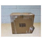 GOFLAME 13 Electric Fireplace Heater, Mini Wooden Space Tabletop Fireplace with Realistic Flame Effect, Overheat Protection, Cool to Touch, Portable Space Heater for Study, Bedroom, Office