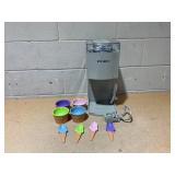 Kitchen HQ Multi-Color Soft-Serve Ice Cream Maker