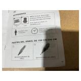 Costway 7 FT Pre-Lit Fiber Optic Christmas Tree Xmas Decor (Missing Adaptor)