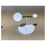 Belkin - MagSafe 3-in-1 Wireless Charging Stand - 2ND GEN with Faster Apple Watch Charging for iPhone 17, 16, 15, 14 & AirPods - White (Slightly Used, Missing Charger)