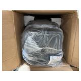 Costway 30" Height Set of 4 High Back Metal Industrial Bar Stools - 17" x 17" x 46" (L x W x H)