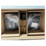 Costzon Portable 1600W 2-Way Powered PA Speaker System, Professional DJ Speakers with Active + Passive Loud Set, 2 Stands, Microphone, Bluetooth, USB/SD Card Input, FM Radio,Remote (2-Way)