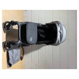 Costway High Landscape Baby Stroller Pushchair w/Footmuff & Expandable Canopy (Slightly Used)