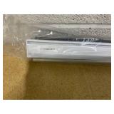 GENIMO 100% Blackout Roller Window Shades, Window Blinds Cordless with Thermal Insulated, UV Protection Fabric, Mini French Door Blinds for Home, Office, Bedroom, Easy to Install, Black, 34" W X 75" H