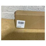 GENIMO 100% Blackout Roller Window Shades, Window Blinds Cordless with Thermal Insulated, UV Protection Fabric, Mini French Door Blinds for Home, Office, Bedroom, Easy to Install, Black, 34" W X 75" H