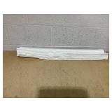 NN Cordless roman shades 33"W×64"H BELGIUM Off-white