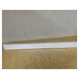 Joydeco 100% Blackout Roller Shades (Pro), Free-Stop Cordless Blinds for Windows, UV Protection, Natural Woven Blinds for Home and Office, Light-Proof Aluminum Cover (46" W x 75" H, White)