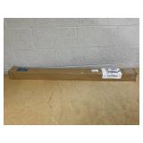 Joydeco 100% Blackout Roller Shades (Pro), Free-Stop Cordless Blinds for Windows, UV Protection, Natural Woven Blinds for Home and Office, Light-Proof Aluminum Cover (46" W x 75" H, White)