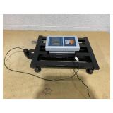 HopeHope 300KG/661lbs Weight Electronic Platform Scale,Stainless Steel High-Definition LCD Display,Digital Floor Heavy Duty Folding Scales,Perfect for Luggage Package Price Computing Postal Shipping M