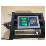 HopeHope 300KG/661lbs Weight Electronic Platform Scale,Stainless Steel High-Definition LCD Display,Digital Floor Heavy Duty Folding Scales,Perfect for Luggage Package Price Computing Postal Shipping M