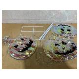 Boyel Living Halloween Decoration 150 LED Stacked Pumpkin Light Set with Base 3.4ft