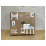 Costway Nightstand with 2 Drawers Solid Rubber Wood Legs 18.5" x 16" x 21.5"