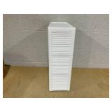 Costway Drawer Rolling Organizer Unit Narrow Storage Cabinet with Built-In Wheels for Small Space