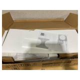 Costzon Kids Kitchen Playset, Wooden Pretend Cooking Play Toy Set with Realistic Sound, Microwave, Windows, Clock, Sink, Large Storage Space, Kitchen Set for Toddlers, Boys Girls 3+