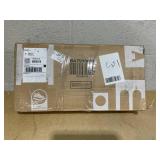 Tangkula Bathroom Medicine Cabinet with Mirror, Wall Mounted Wooden Hanging Organizer with Doors and Shelves, Bathroom Wall Mirror Cabinet 5"D x 22"W x 23"H (Mirror Doors, Gray)