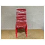 Costway 6-pack Kids Plastic Stackable Classroom Chairs 14" x 13" x 21" (L x W x H)