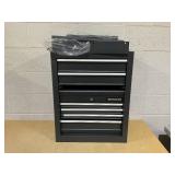 Costway High Capacity 6-Drawer Rolling Tool Chest Storage Cabinet Toolbox Combo w/ Riser 33D x 59.7W x 132H Centimetres (Maybe Missing Hardware. Missing Parts or Pieces)