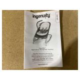 Ingenuity 2-in-1 Happy Belly Rock To Bounce Massage Baby Seat