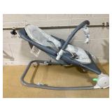 Ingenuity 2-in-1 Happy Belly Rock To Bounce Massage Baby Seat
