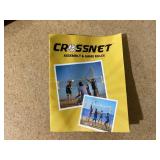CrossNet Four Square Volleyball Net Game Set
