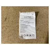 Stoneway Super Soft Shaggy Area Rug Fluffy Carpet, 6 x 8 in Indoor Modern Plush Area Rug for Living Room and Bedroom Home Decor, Anti-Skid Durable Rectangular Fuzzy Rug, Multicolor