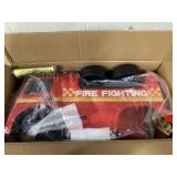 Costway Kids Ride On Fire Engine Licensed Mercedes Benz Push and Ride Racer Red  24