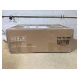 Costway 24.5 Inch Swivel Wooden Bar Stools Set of 2 with Rubber Wood Legs and Low Back (Missing Hardware)