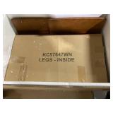 Costway 24.5 Inch Swivel Wooden Bar Stools Set of 2 with Rubber Wood Legs and Low Back (Missing Hardware)