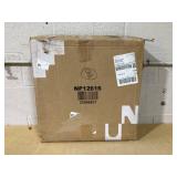 Costway Outdoor Side Table with Umbrella Hole and Storage Shelf for Porch 1.57" umbrella hole Overall Dimensions: 20.5" x 18" x 18"