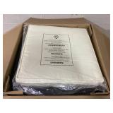 Costway 3 -Piece Rattan 2 Patio Sofa Conversation Set with White Cushions