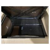 Costway 3 -Piece Rattan 2 Patio Sofa Conversation Set with White Cushions