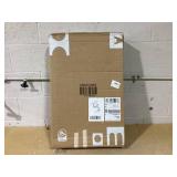 Costway - 2PCS Nightstand Drawer Accent Side End Table Storage Cabinet - Cherry Product Width 19 inches Height 25 inches Depth 15 inches (No Instructions)