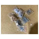 Costway - 2PCS Nightstand Drawer Accent Side End Table Storage Cabinet - Cherry Product Width 19 inches Height 25 inches Depth 15 inches (No Instructions)