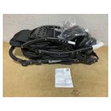 Costway BB5638BK Foldable Lightweight Front Back Seats Double Baby Stroller, Black