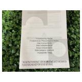 Costway Faux Greenery Room Divider Decorative Privacy Screen Fence Hedge Wall 34" x 14" x 32.5"