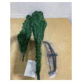 Costway 5Ft Artificial PVC Christmas Tree Stand Indoor Outdoor Green