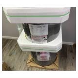 Rheem ProTerra 50 Gal. Smart High Efficiency Hybrid Heat Pump Water Heater w/ Leak Detection & Auto Shutoff Dimensions: H 63.66 in, W 22.25 in, D 22.25 in