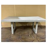 Conora Grey Judye Extendable Dining Table 74"Lx42"Wx30"H (Minor Transit Damage)