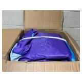 Costway 6-in-1 Inflatable Kids Water Park for Yard 197" x 115.5" x 92"