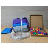 Costway 6-in-1 Inflatable Kids Water Park for Yard 197" x 115.5" x 92"