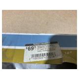 Hampton Bay 10 ft. 5-Light Brushed Steel Line-Voltage Flexible Track Light Kit with Mesh Shades