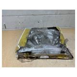 Hampton Bay 10 ft. 5-Light Brushed Steel Line-Voltage Flexible Track Light Kit with Mesh Shades